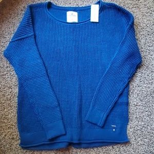Hollister blue sweater
